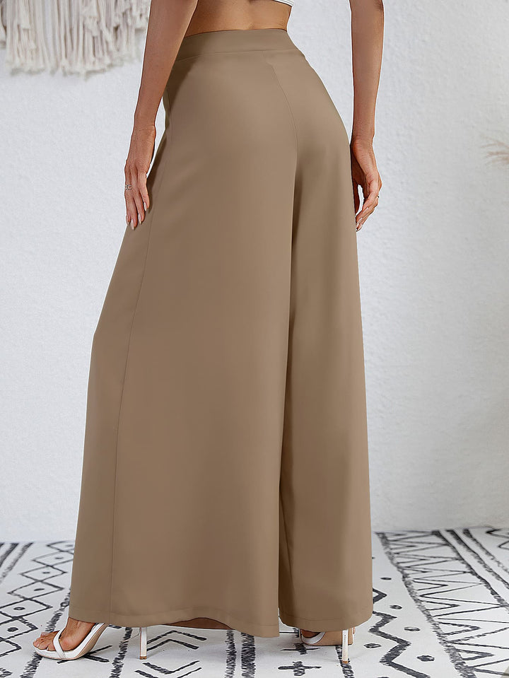 High Waist Wide Leg Pants - Runway Frenzy 