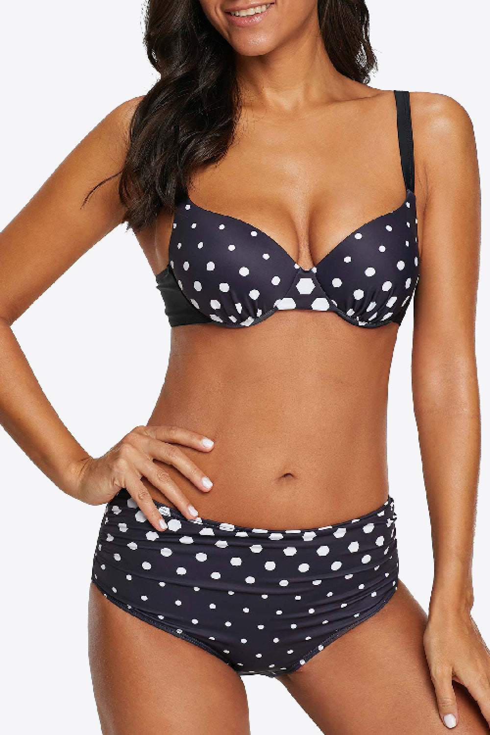 Polka Dot Bikini Set - Runway Frenzy 