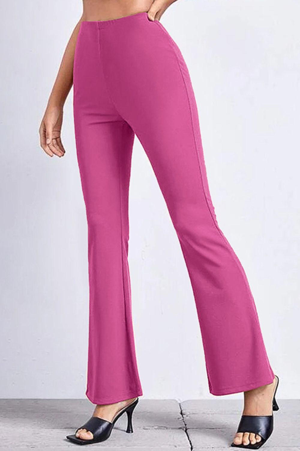 High Rise Flare Pants - Runway Frenzy