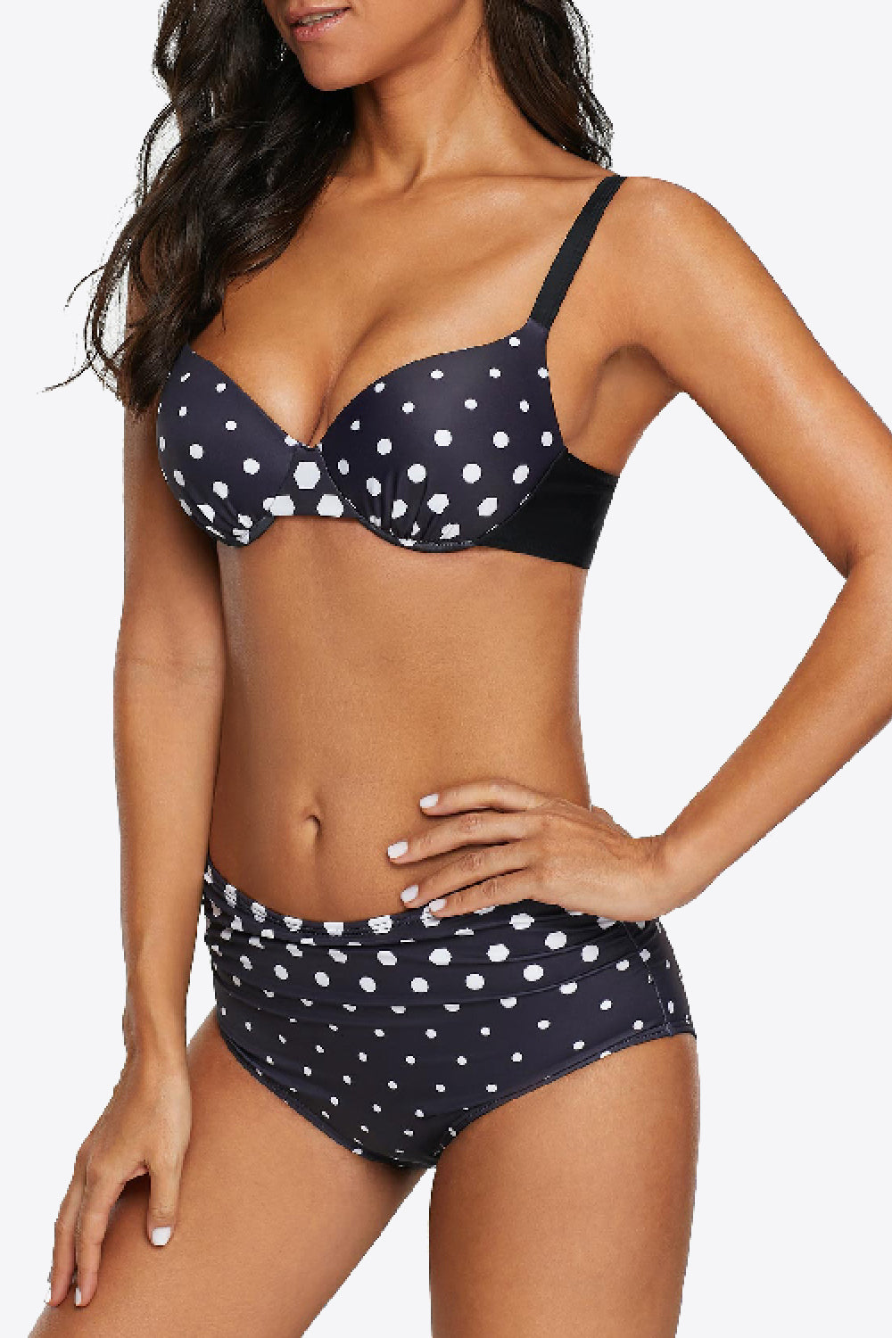 Polka Dot Bikini Set - Runway Frenzy 