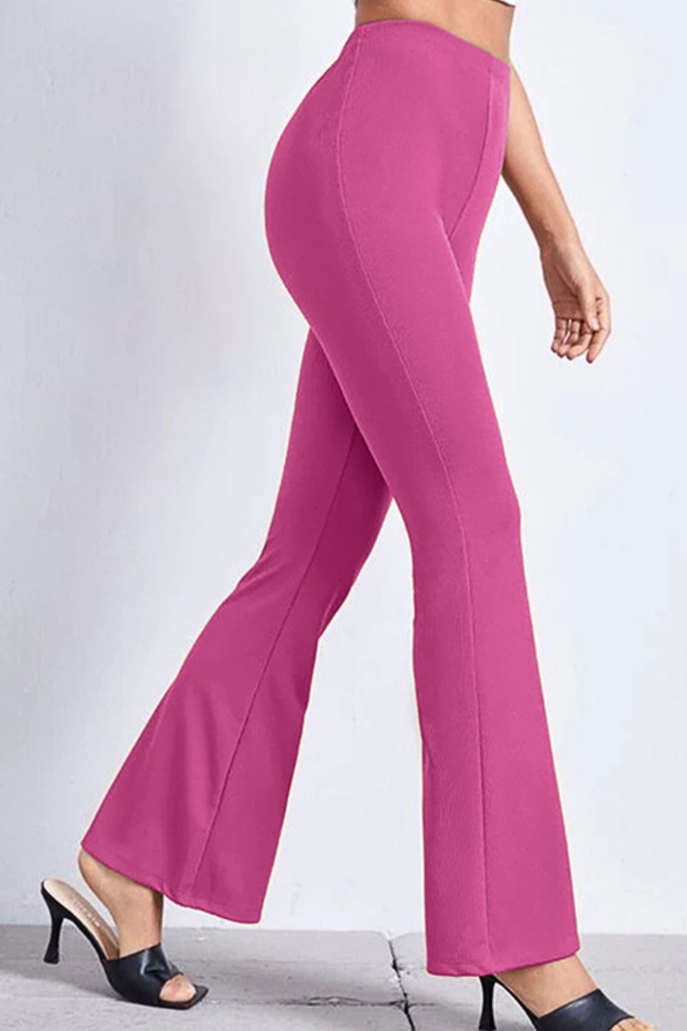 High Rise Flare Pants - Runway Frenzy