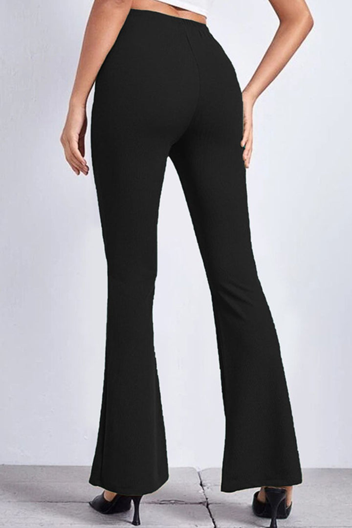 High Rise Flare Pants - Runway Frenzy