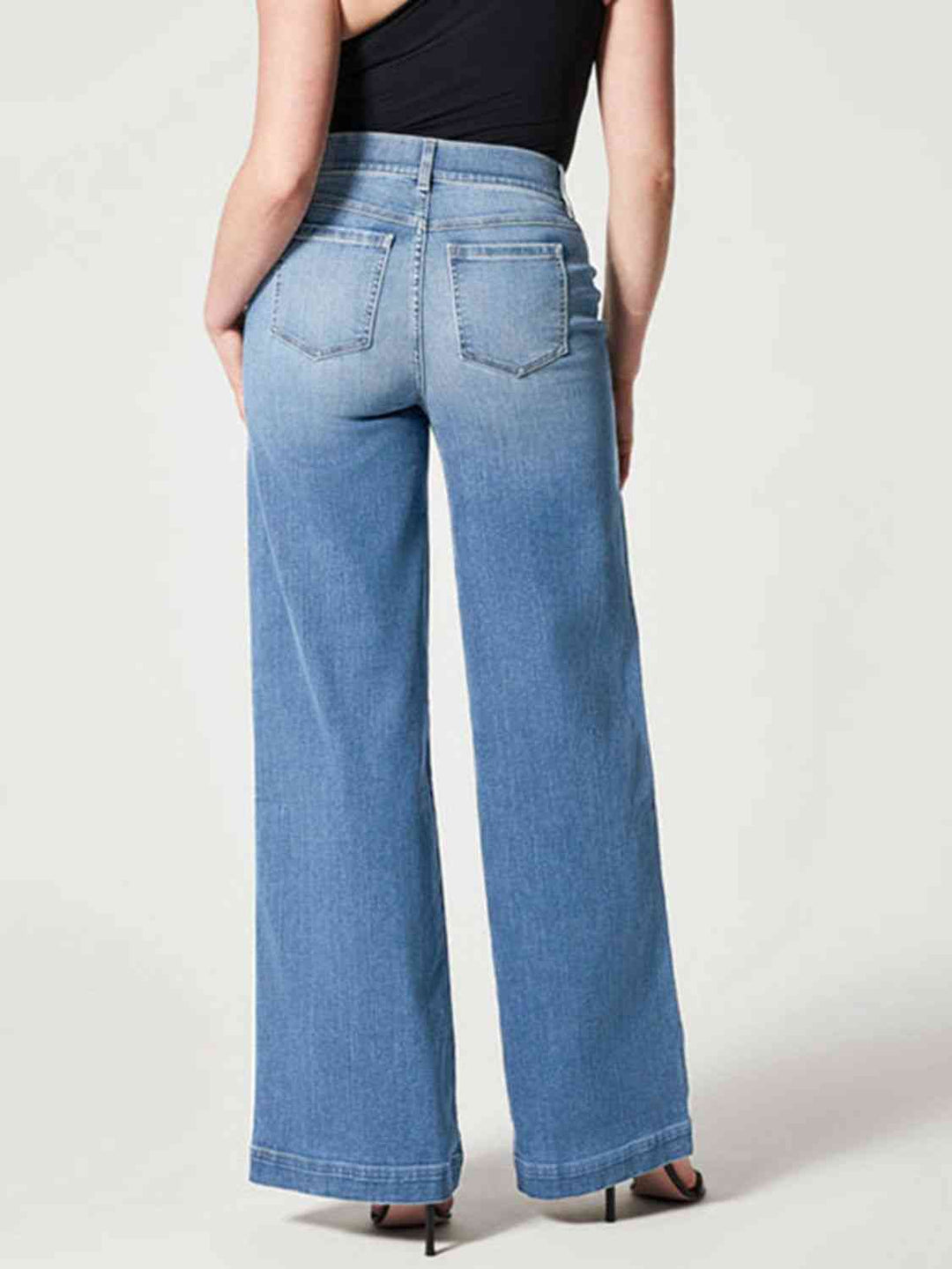 Wide Leg Long Jeans Trendsi