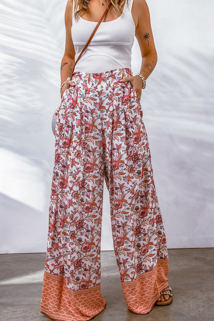 Bohemian Pleated Culottes - Runway Frenzy