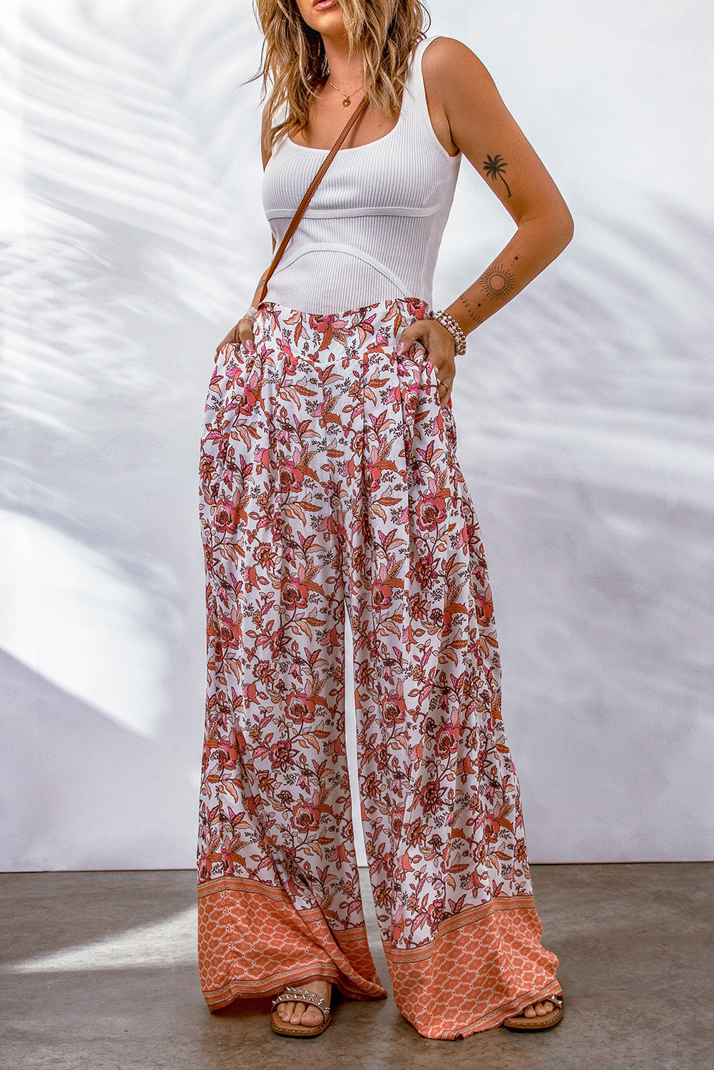 Bohemian Pleated Culottes - Runway Frenzy