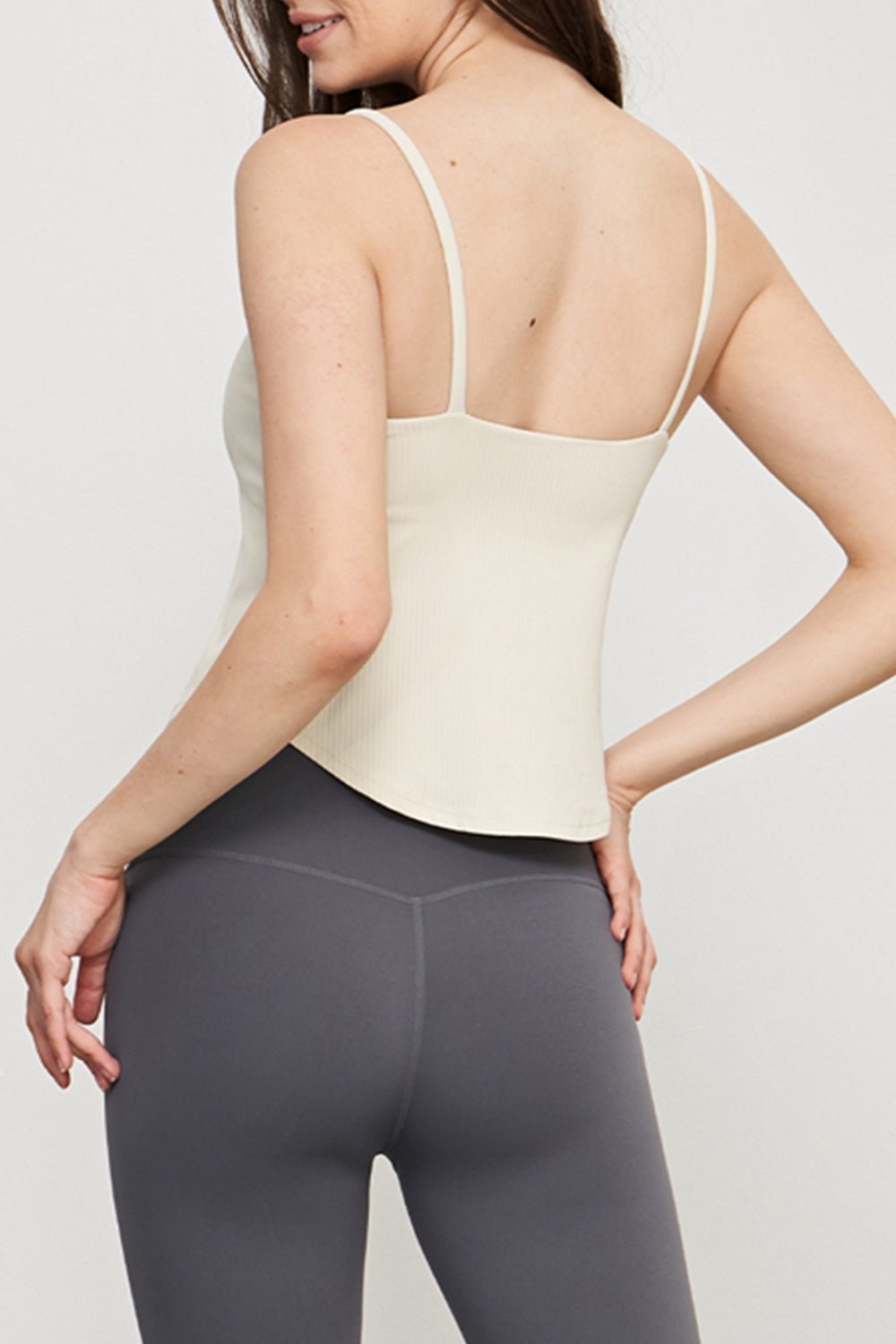 Curved Hem Sports Cami - Runway Frenzy