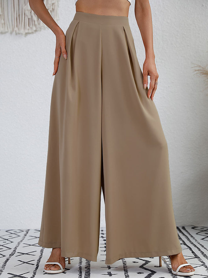 High Waist Wide Leg Pants - Runway Frenzy 