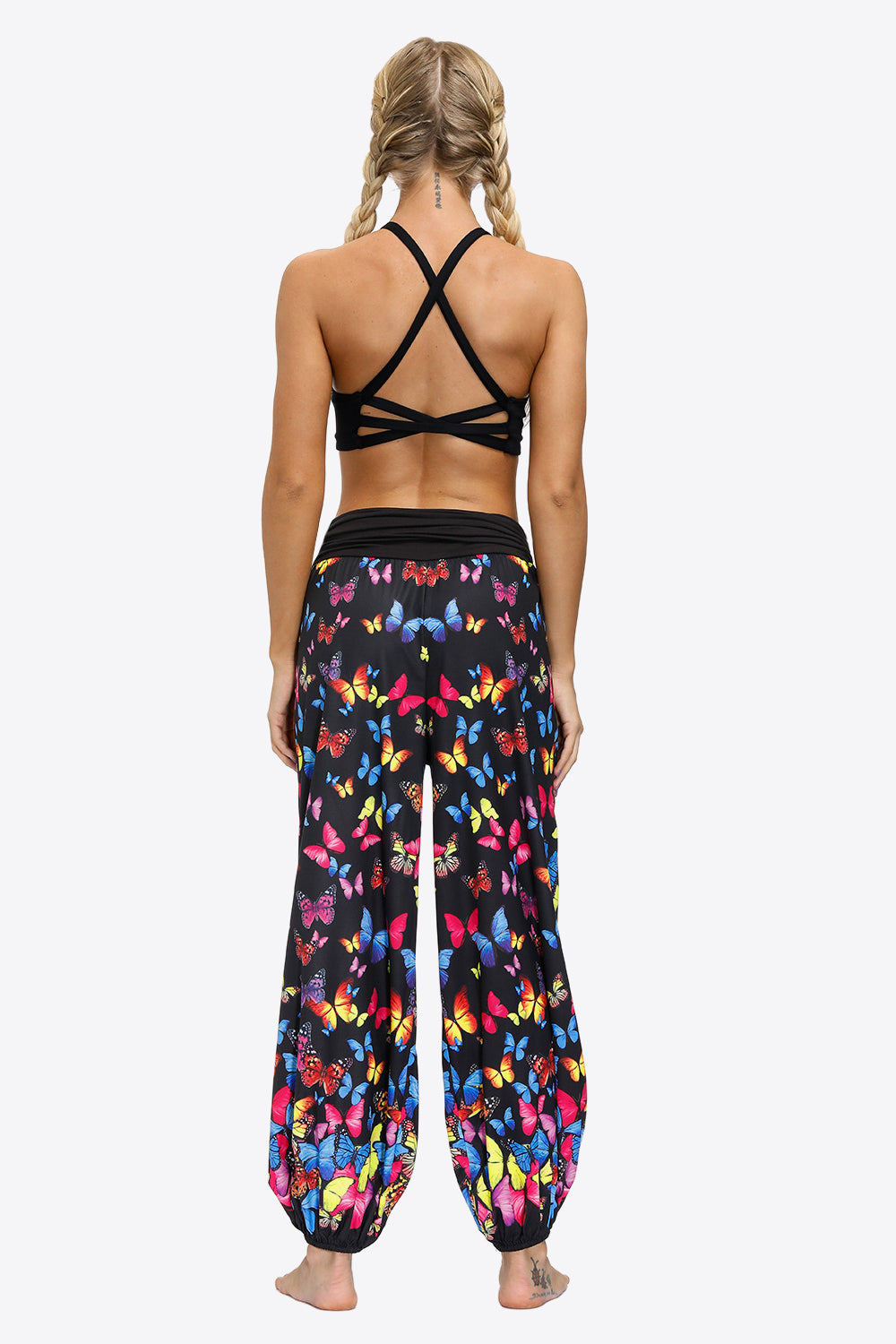 Oversized Printed Wide Leg Long Pants - Runway Frenzy 