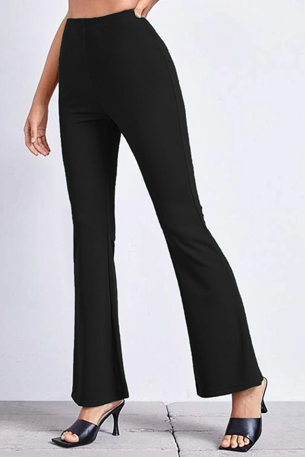 High Rise Flare Pants - Runway Frenzy